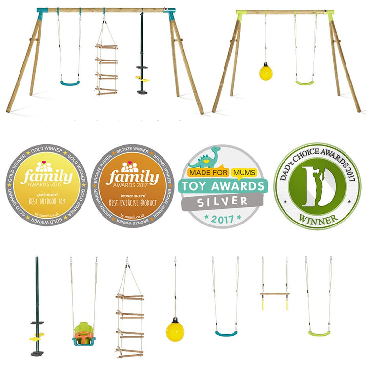 Create Your Own Wooden Swing Set