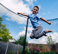 10ft Fun Springsafe Trampoline & Enclosure - Black