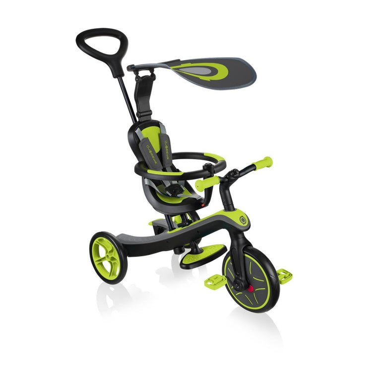 Globber EXPLORER TRIKE 4in1 - Lime Green