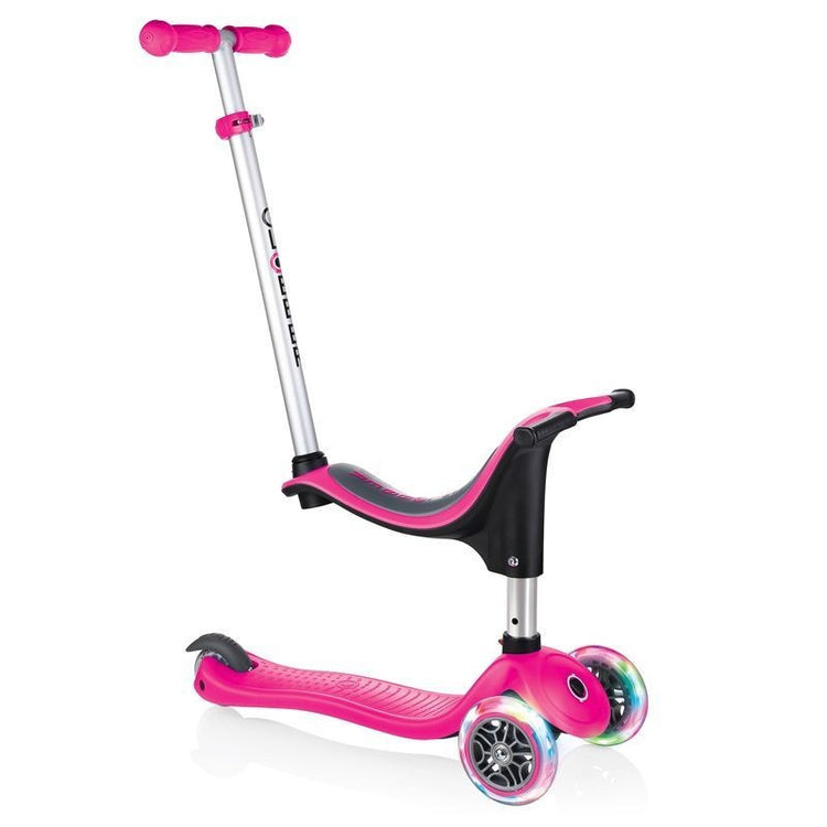 Globber Go Up Sporty lights - Pink