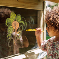 Plum Discovery Nature Play Hideaway Painting