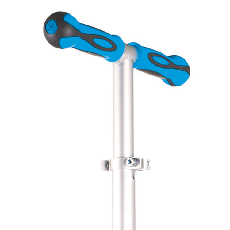 Globber Elite With Front Lights - Sky Blue - tbar