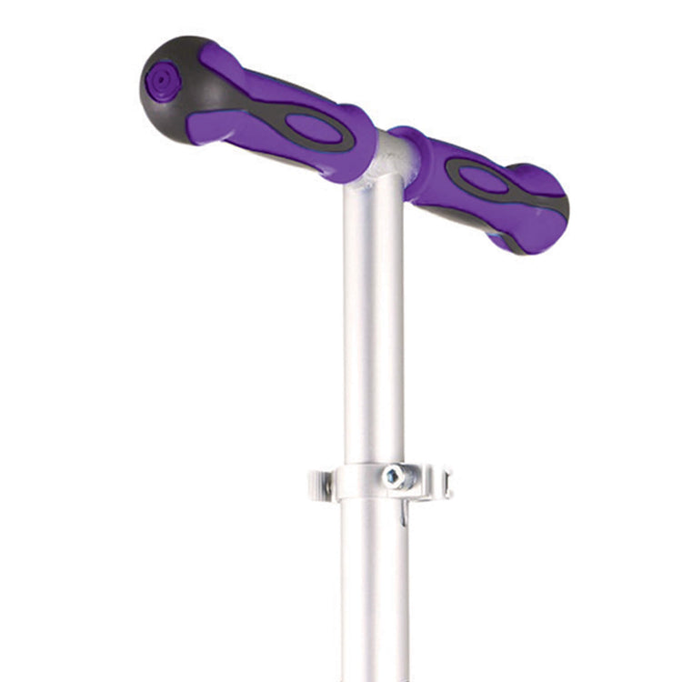 Globber Elite With Front Lights - Violet - tbar