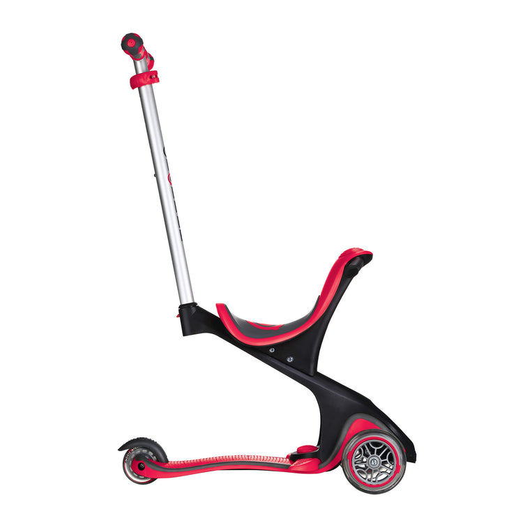 Globber Evo Comfort Scooter Red Side