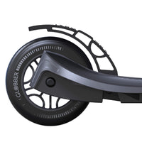 Globber One NL 125 - Black/Charcoal Grey - rear wheel