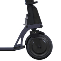 Globber One K E-Motion - Black/Slate Blue - Front Wheel Side