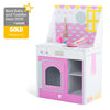 Plum Cabin Pink Lemonade Wooden Kitchen (Clearance)