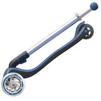 Globber My Free Fold Up Light Wheels - Dark Blue Folded