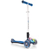 Globber Elite With Front Lights - Blue