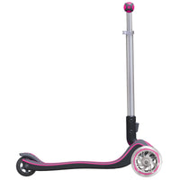 Globber My Free Fold Up Scooter Dark Pink Side View