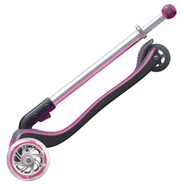 Globber My Free Fold Up Scooter Dark Pink Folded