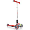 Globber Elite With Front Lights - Red