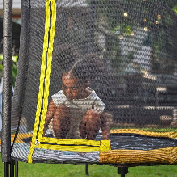 4.5ft Print & Sound Trampoline and Enclosure with Sounds