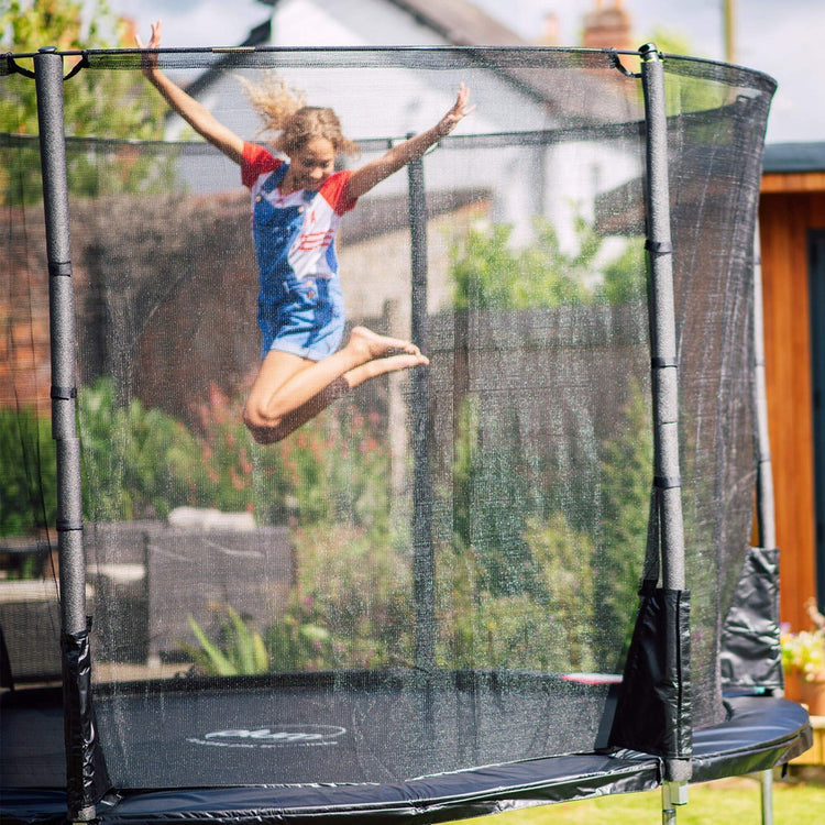 Space Zone II Evolution Trampoline (Telescopic Pack Down Enclosure)