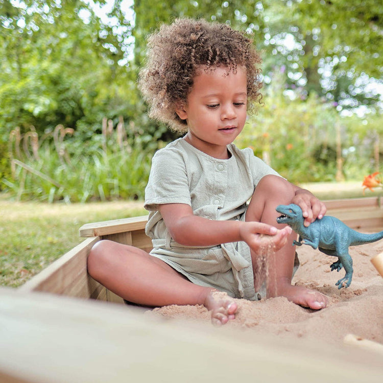 Treasure Beach Wooden Sandpit & Cover