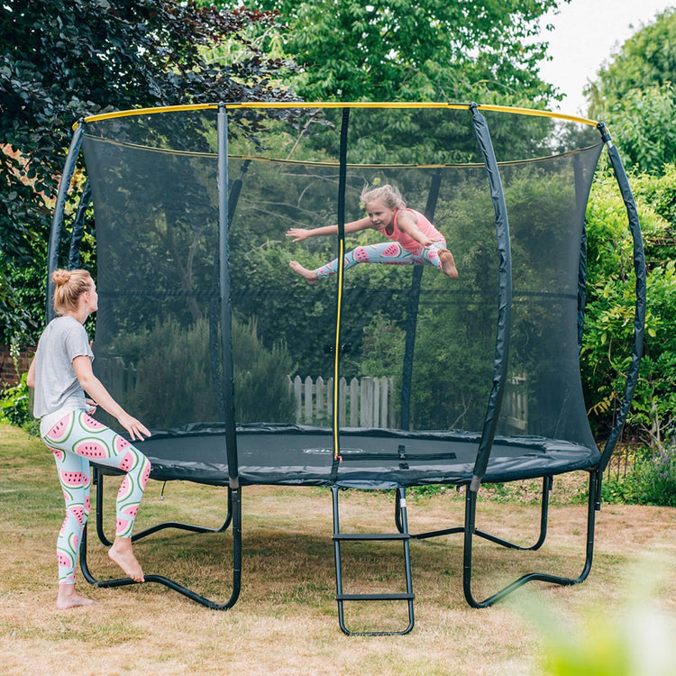 WEB Springless 10ft Trampoline and Enclosure