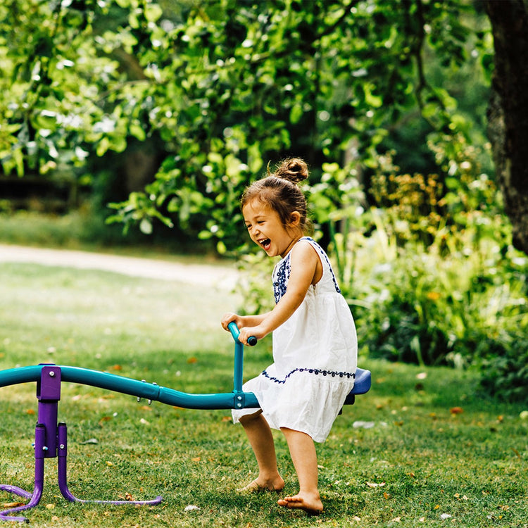 Rotating Metal Seesaw Garden Toy