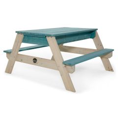 Surfside Wooden Sand & Water Picnic Table - Teal