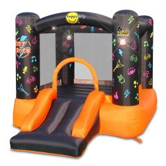 Happy Hop Kids Bouncy Castle with Slide and Light and Sound Play
