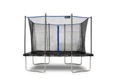 Plum® Rectangular Springsafe® Trampoline and Enclosure - 8ft x 10ft