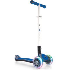 Globber My Free Fold Up Light Wheels - Dark Blue 